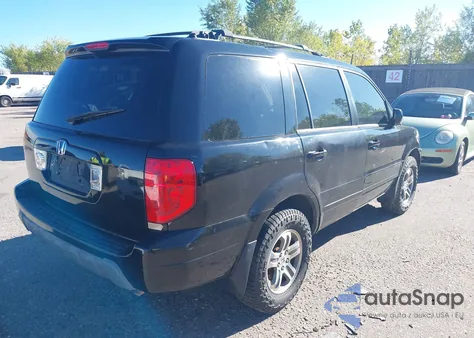 2004 Honda Pilot Ex-L z USA, uszkodzony, nr VIN 2HKYF18544H521271